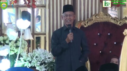 KATA SAMBUTAN PIHAK BESAN PADA ACARA RESEPSI PERNIKAHAN DI DESA PEMATANG BANGO PAGARALAM SUM - SEL