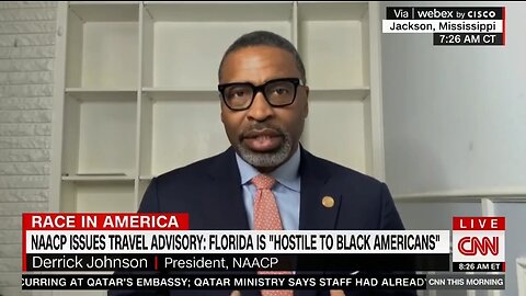 NAACP President Reveals His Motive For Florida’s Travel Warning