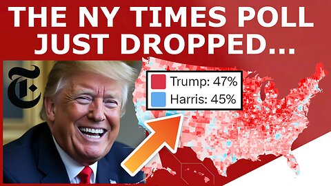 Trump TAKES THE LEAD in America's Top-Rated Pollster!