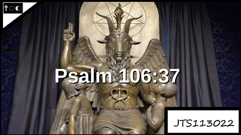 Psalm 106:37 - JTS113022