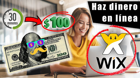 ¡Gane 100 dólares en 30 minutos! - ¡Método GRATUITO y FÁCIL para hacer dinero en línea!