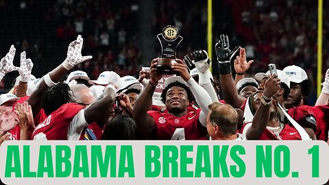 EPIC SHOWDOWN: Alabama Ends Georgia's 29-Game Streak in Thrilling SEC Championship!