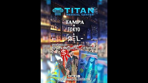 #TitanMedical at the 2024 Skel - Tokyo X Tampa Art Show at the Tori Bar!