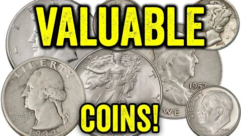 5 TYPES OF VALUABLE COINS TO LOOK FOR IN YOUR POCKET CHANGE!! RARE COINS WORTH MONEY