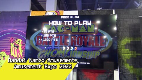 Amusement Expo 2022 - The Bandai Namco Amusements Booth