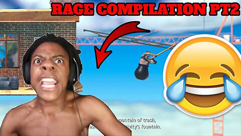 IShowSpeed Plays Getting Over It (Rage Compilation)