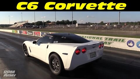 C6 Corvette Drag Racing Wednesday Night Street Drags