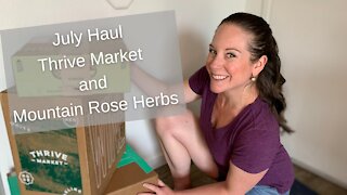 July 2021 Thrive Market Haul