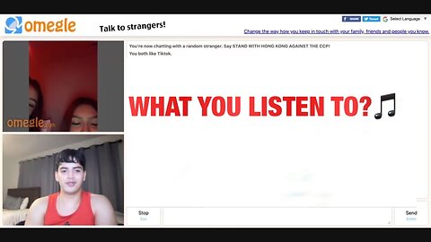 WHAT ARE YOU LISTENING TO? Omegle Edition!!