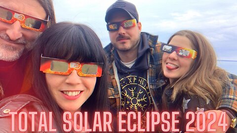 TOTAL SOLAR ECLIPSE 2024 LIVE from Niagara, Ontario, Canada