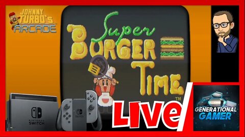 Johnny Turbo's Arcade - Super BurgerTime (Live)