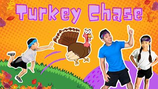 🦃 FUN Thanksgiving Workout | Fitness + Facts | Brain Break!