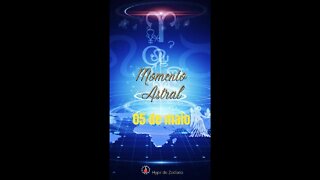 Momento Astral - 05 de Maio - Veja o que os Planetas trazem para você no dia de hoje #shorts