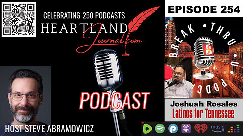 Heartland Journal Podcast EP254 Break Thru Tennessee Joshua Rosales & More 9 18 24