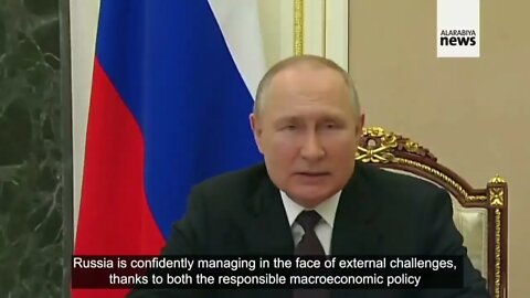 Putin: Sanction worse for Europe. Russia handle food security. Ruble is the best performing currency