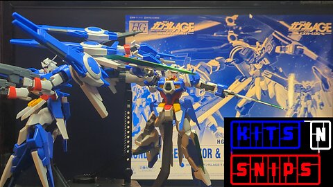 Premium Bandai: HG Gundam AGE-1 Razor and Gundam AGE-2 Artimes Time-lapse