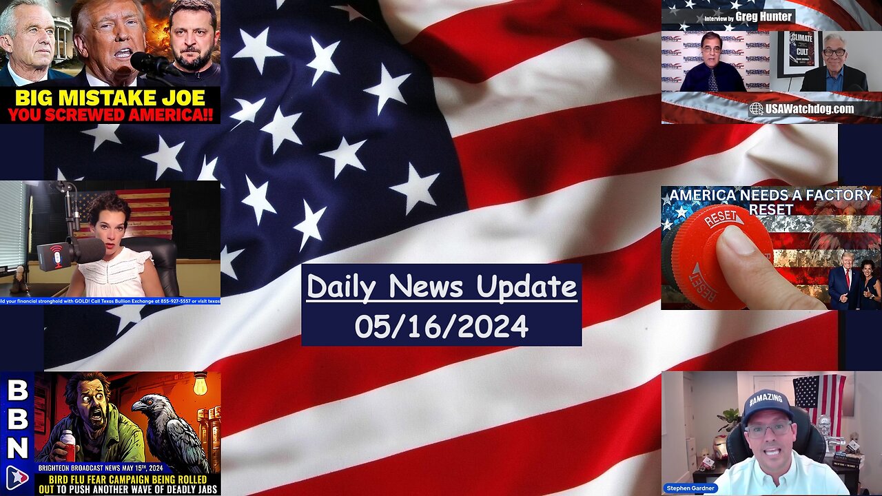 Stephen Gardner: Biden CRISIS, USA Watchdog/Brian Sussman, Health ...