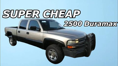 Cheap 2500 Duramax at IAA