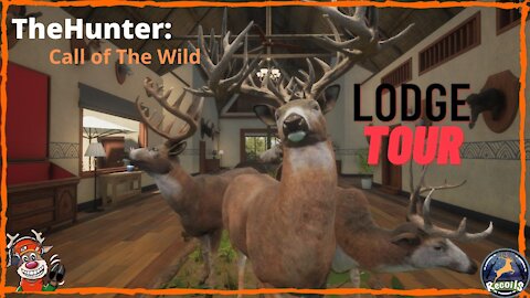 COTW: Trophy Lodge Tour, My Diamonds, Rares, And the Great One!! Call Of The Wild Trophies!