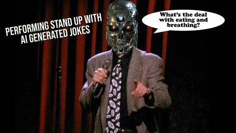 I Performed Stand Up With AI Generated Jokes