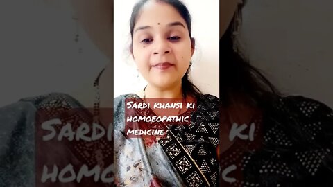 homoeopathic medicine for cold in summer season ACONITE 30 #drminakshisingh #ytshorts