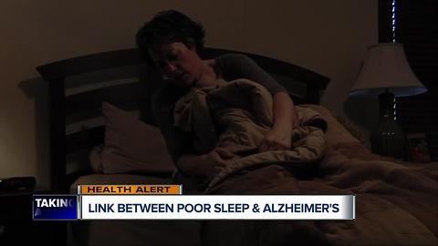 Study suggests link between poor sleep and Alzheimer’s