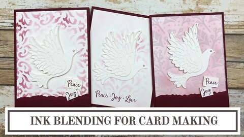 Dove of Hope Card Ideas | Ink Blending Brushes