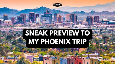 SNEAK PREVIEW: Phoenix Trip and September 7th is coming up quick