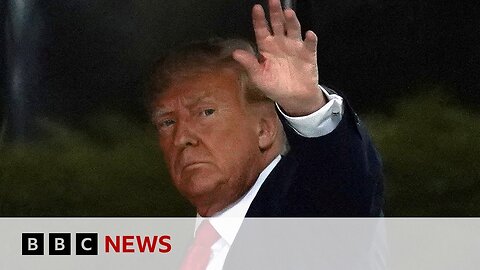 Donald Trump to appear in New York court to face criminal charges - BBC News