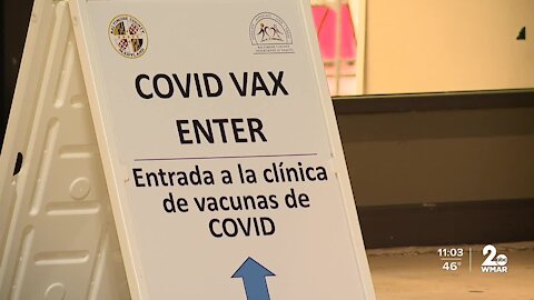 Health officials in Baltimore County encouraging people to use vaccine clinics for COVID booster shots