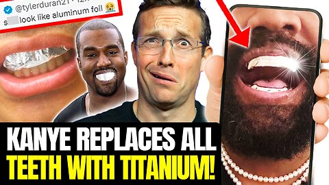 Kanye SHOCKS World: Replaces All Teeth With TITANIUM | Internet EXPLODES 🥶