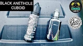 BLACK ANETHOLE CUBOID E-LIQUID REVIEW #humanjuice#joesjuice#eliquidreview 🔞