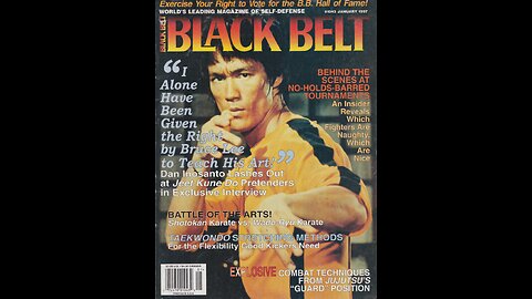 Cross kick Studio Films Black Belt Cover 9