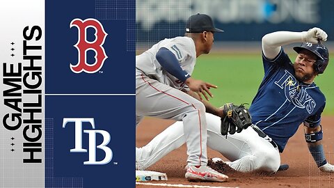 Red Sox vs. Rays Game Highlights (9/4/23) | MLB Highlights