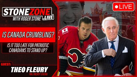 Is CANADA CRUMBLING? NHL Hockey Legend Theo Fleury Enters The StoneZONE