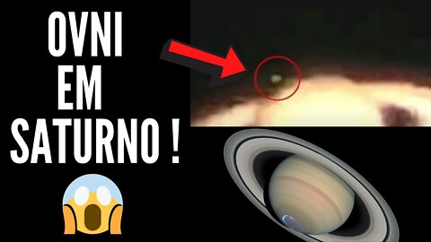 OVNI NOS ANÉIS DE SATURNO!