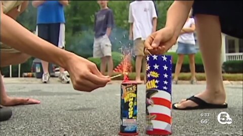 40% of fireworks injuries are in children, doctor says; many involve sparklers