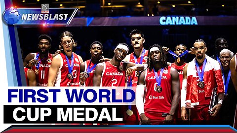 Canada, naiuwi ang bronze medal ng World Cup matapos payukuin ang USA via OT; Dillon Brooks, BDP