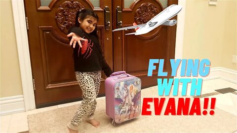 Evana Pretend Play Airport!!!