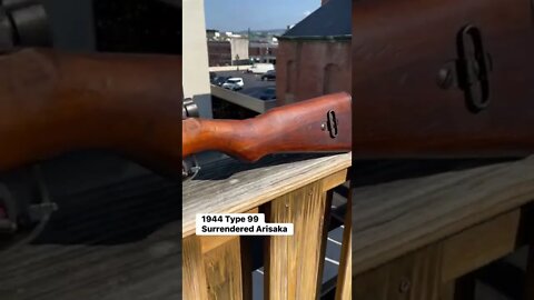 1944 Arisaka Type 99 7.7 Jap rifle like never before #shorts #wwii #arisaka