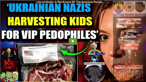 Whistleblower: Ukraine Is Harvesting Children in Adrenochrome Labs for VIP Elites (Related links)