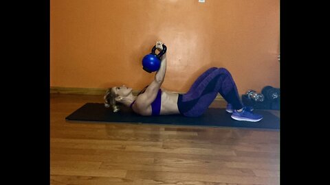 Single Arm Kettlebell Floor Press