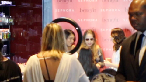 Meredith Foster and Teala Dunn MEET UP at Sephora in Times Square (BEHIND THE SCENES)