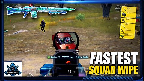 Fastest Squad Wipe!!😱 - PUBG MOBILE | Iphone 11 Pro Max Gameplay