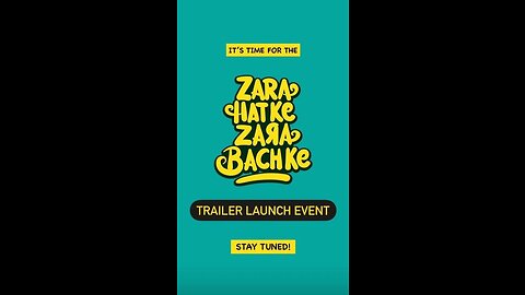 ZARA HATKE ZARA BACHKE TRAILER LUNCH EVENT