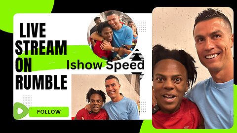 React on Ishow Speed Video "i met ronaldo 🇵🇹"