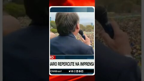 Bolsonaro volta atrás , ameniza discurso na visão dos americanos, @SHORTS CNN