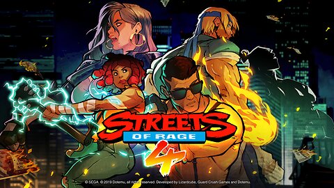 JOGANDO STREET OF RAGE 4.