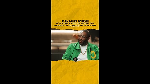 @killermike It’s time I focus more on myself and become selfish. #killermike 🎥 @angiemartinezirl