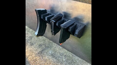 Fusion NEO Rimfire Magnetic Magazine Mount by Evolve 3D